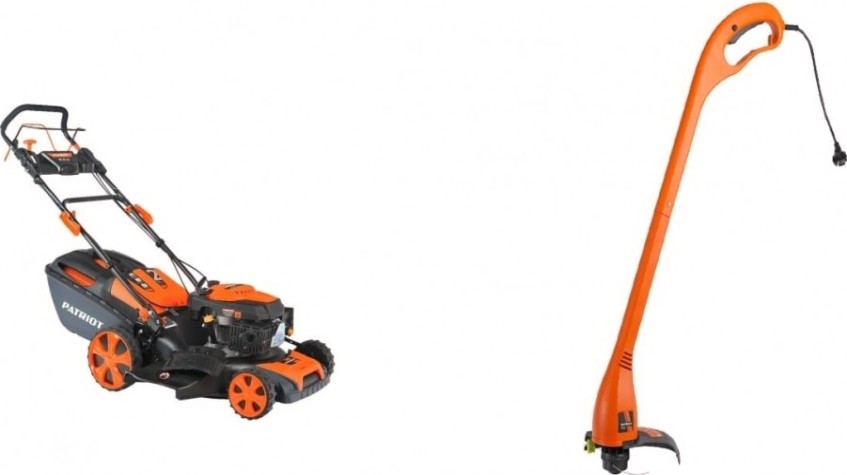 Газонокосилка бензиновая PATRIOT PT 47 LS самоходная + триммер PT 320 [512109034]