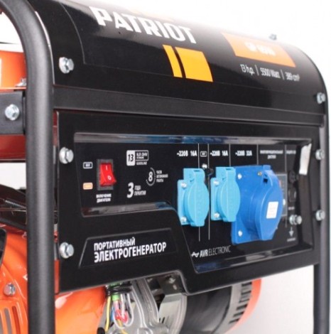 Генератор бензиновый PATRIOT GP 6510 [474101565]