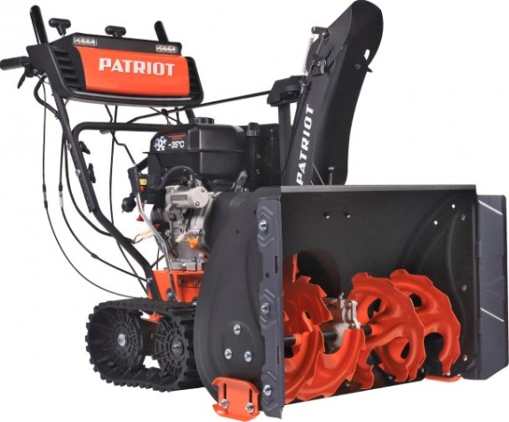 Гусеничный снегоуборщик PATRIOT Сибирь 110 ET с электростартером 220В [426107110]
