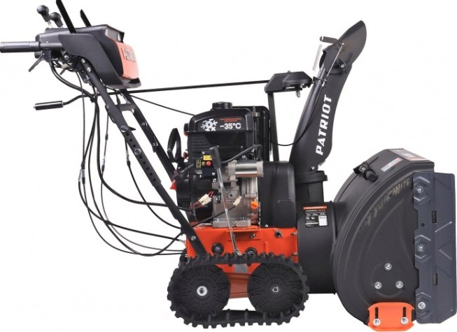 Гусеничный снегоуборщик PATRIOT Сибирь 110 ET с электростартером 220В [426107110]