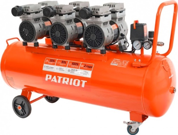 Компрессор поршневой безмасляный PATRIOT WO 100-440 [525301935]