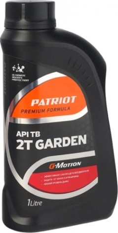 Масло для 2-тактных двигателей PATRIOT G-Motion 2T Garden 1 л [850030300]