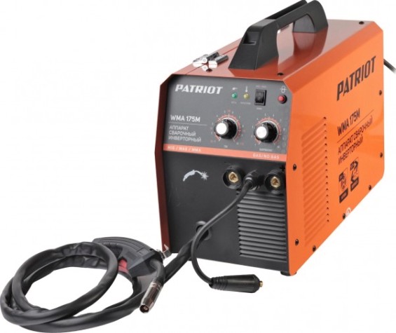 Сварочный полуавтомат PATRIOT WMA 175 M инверторный mig/mag/mma [605302150]